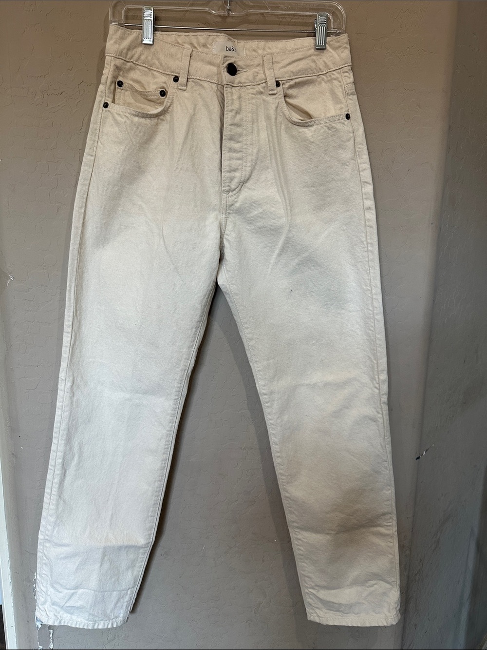 ba&sh Cream Relaxed women’s Jeans